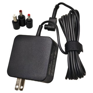 Innergie 65W 筆電充電器 T6, 100-240V AC, 內建2.3m電纜, 3個可互換的接頭, 黑色, 1組