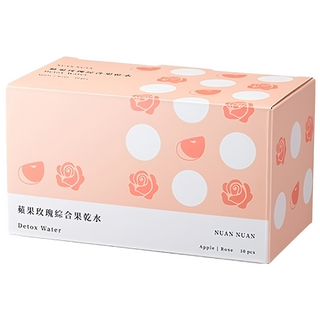 暖暖純手作 蘋果玫瑰綜合果乾水，冷熱皆宜，10入, 30g, 1盒