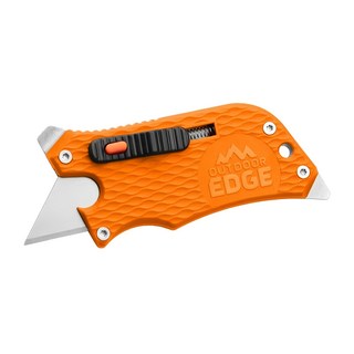 OUTDOOR EDGE SLIDEWINDER 滑動式短刀多功能EDC工具附背夾 OEDSWK-30C 42.5g 橘色, 1個