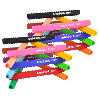 Artline 凍凍粗芯積木色筆套裝, 4色, 2個