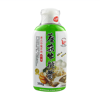飛馬 蘑菇牛排醬, 350g, 1瓶