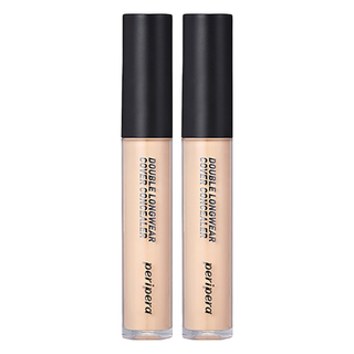 peripera 長效持久遮瑕液, 服貼水透感，不悶不厚重，敏感肌適用，#02 自然色，5.5g, 2件