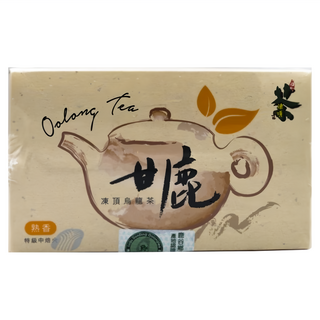 鹿谷農會 甘鹿凍頂烏龍茶包 熟香, 3g, 20個裝, 1組