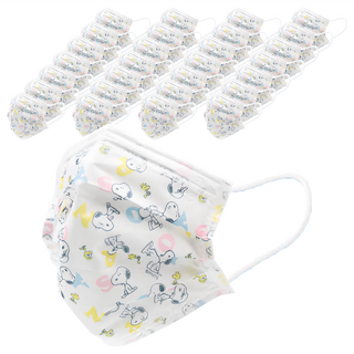 KOgi 宏瑋 收納王妃 史努比醫療口罩 KF94, 字母, 10片, 5盒