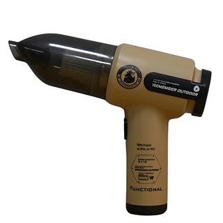 LOHACAMP 樂活不露 雷神3in1吸塵器, 附6件組配件, 7.4V 1800mAh鋰電池, 大吸力6000PA, 360g, 大地沙, VC-01S