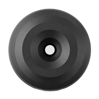 H MM 紙鎮, 精細研磨鋁製, Ø50x25mm, 102g, 台灣製造, 1個