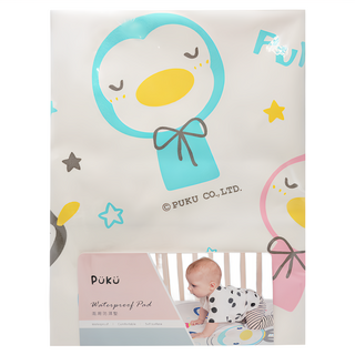 PUKU 藍色企鵝 嬰幼兒防濕墊, 防水舒適軟表面, 60 x 80cm, 綿羊, 1個