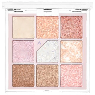 Unleashia 顏礫星涯 亮片百科九宮格眼影盤 無動物實驗, All Of Glitter, N°1 All Of Glitter, 1個