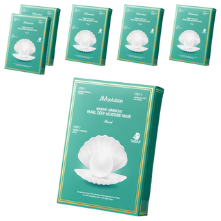 JMsolution 肌司研 海洋珍珠深層保濕面膜套裝 亮白保濕 緊緻肌膚, 10片, 6盒