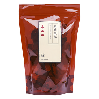 SEE IN HERB 新譯漢方 天然無糖果乾 原味棗紅脆片, 100g, 1包
