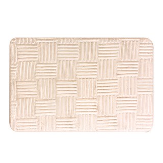 小麥購物 可機洗舒棉絨地墊 C601 240g, 輕奢米, 1個