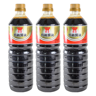味全 特級醬油, 1L, 3瓶