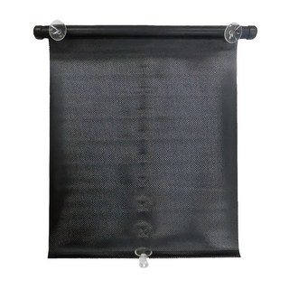 車用隔熱捲簾, 黑色, 1個, 小 125 x 40cm