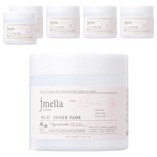 jmella 花園舞會爽膚棉片 芍藥 含AHA BHA PHA 9種玻尿酸 CICA CERA, 70片, 6件