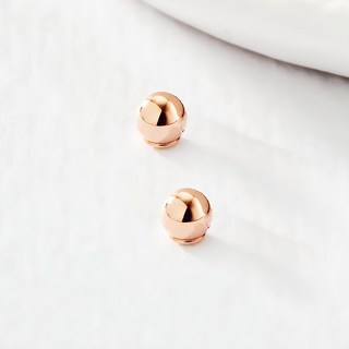 NOID-B 女款 14K 穿耳式螺絲球 3mm 2件組