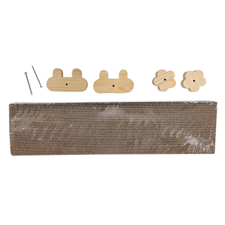 寵物夢工廠 籠掛式貓抓板, 顏色隨機, 1個