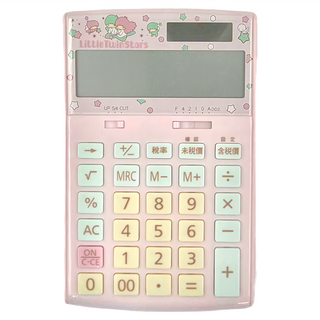 E-MORE TS-800 桌上型計算機, 雙子星 粉色, 1個