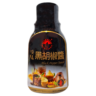 新光洋菜 頂級黑胡椒醬 素, 300g, 1瓶