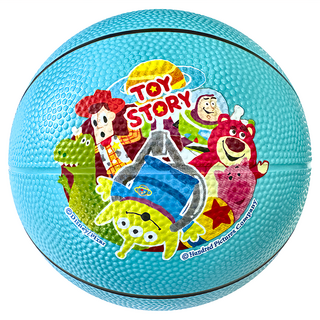 HUNDRED PICTURES 百耘圖 兒童運動8吋籃球 玩具總動員, 淺藍色，玩具總動員圖案, 1個