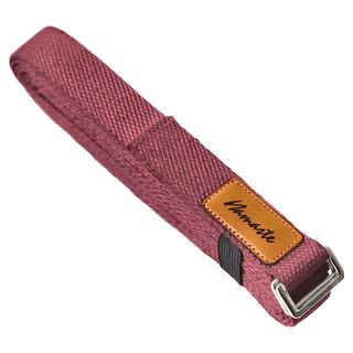 NAMASTE 艾揚格瑜珈繩 80%棉 20%尼龍, 酒紅色, 300 x 2.54cm, 1條