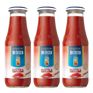 DE CECCO 得科 Passata Rustica Polposa 義大利蕃茄泥, 700g, 3瓶