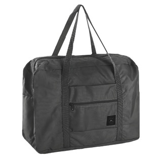 摺疊旅行包, 黑色, 48 x 32 x 16cm