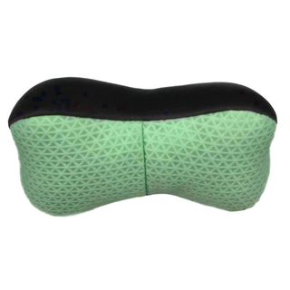 車用立體3D按摩透氣護頸枕, 顏色隨機, 1個