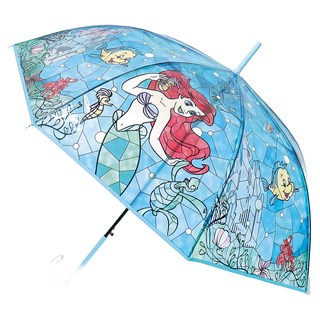Disney 迪士尼 THE LITTLE MERMAID 小美人魚 J's 迪士尼彩繪玻璃風雨傘 60cm