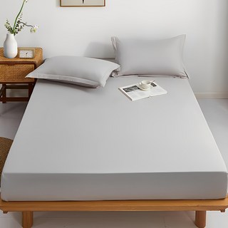 寢室安居 護理級100%防水防蹣抗菌床包式保潔墊 + 枕套 2個