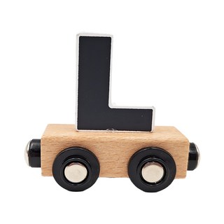 TRYCO 木製字母火車, L, 10.8 x 3 x 2.5cm, 1個