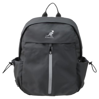 KANGOL 袋鼠 後背包 65251741, 黑色