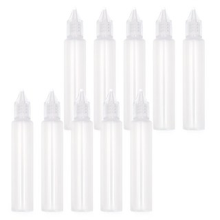 尖頭蓋空瓶 30ml, 10個, 單一顏色