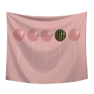 小銅板 掛布, 氣球西瓜