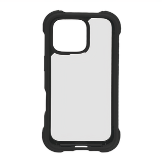MAGEASY Odyssey 超軍規防摔手機殼, iPhone 16 Pro, 黑色 + 透明