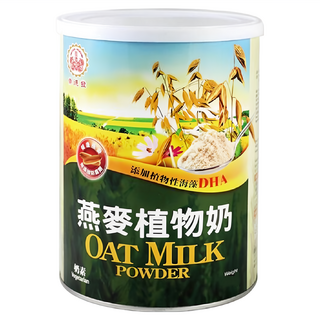 崇德發燕麥植物奶，燕麥粉，添加植物性海藻DHA, 850g, 1罐