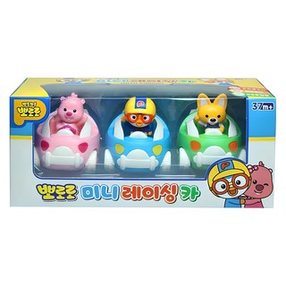 Pororo 迷你賽車3入組, 1組, Pororo+露比+艾迪