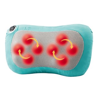 東龍 溫熱揉捏按摩器 TL-1508 圓弧滾輪 仿真人按摩 8顆按摩球 耐磨透氣網布, 單一顏色