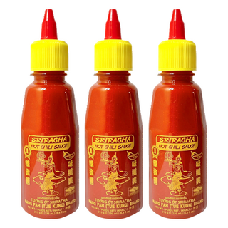 NANG FAN 仙女牌 是拉差辣椒醬, 215g, 3瓶