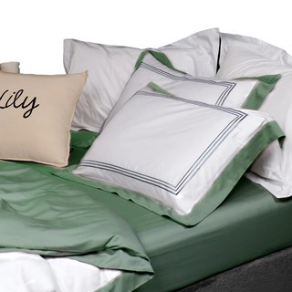 A-nice 雅妮詩 60s長絨棉 三線刺繡花床包被套4件組