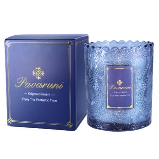 Pavaruni 圓舞曲系列蠟燭, 六祖檀木, 450g, 1個