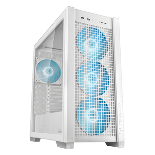 ASUS 華碩 TUF Gaming ARGB ATX 中塔機殼 軍戎白, GT302, 1個