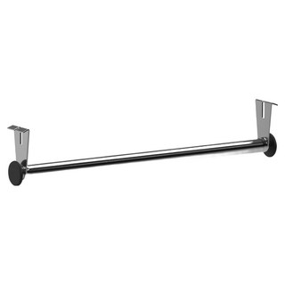 KI WISH 居家生活 吊衣桿含2掛勾 40cm, 銀色