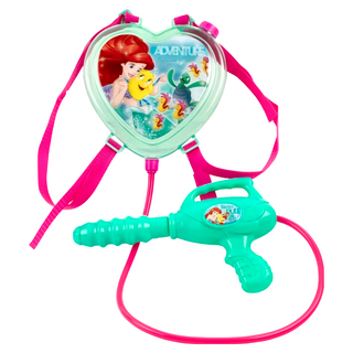 Disney 迪士尼 公主水槍, 愛麗兒 綠色, 1個