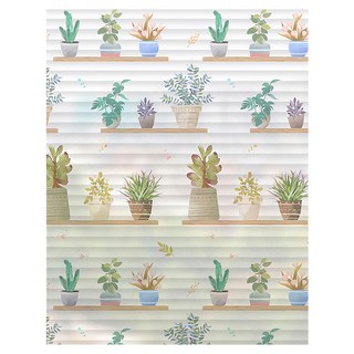 半島良品 抗UV防曬靜電貼窗貼, 仙人掌