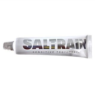 SALTRAIN 全效抗敏灰鹽牙膏 銀色，敏感護理，抗牙菌斑, 100g, 1盒