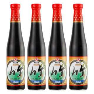 丸莊醬油 竹級黑豆蔭油清, 420ml, 4瓶