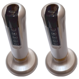 禾統 智慧刮痧拔罐儀 電動拔罐 附精油, 2個