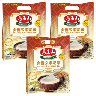 馬玉山 炭香玄米奶茶, 16份, 20g, 16包, 3袋