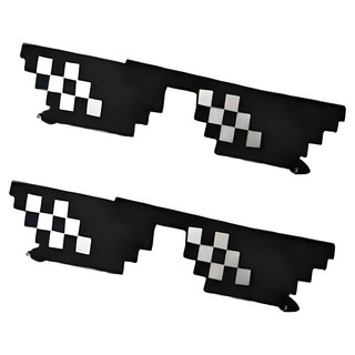 Oh My Boy Friend 派對人氣王搞怪馬賽克墨鏡, 2個