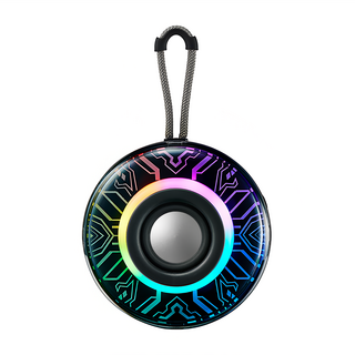 Kinyo 機械型藍牙喇叭 附充電線 164g 95 x 95 x 40mm, BTS-761, 黑色